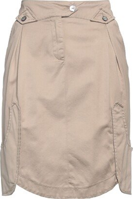 CAPALBIO Mini Skirt Light Brown