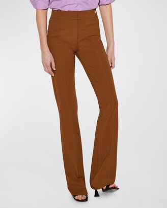 CALLAS Milano Danae High-Rise Flare Trousers