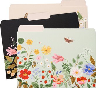 Rifle Paper Co. Letter-Size Interior File Folder Strawberry Fields Pkg/6