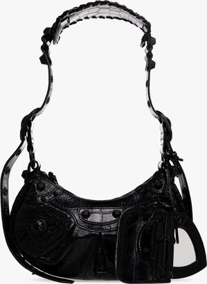 ‘Le Cagole XS’ Shoulder Bag - Black-AA