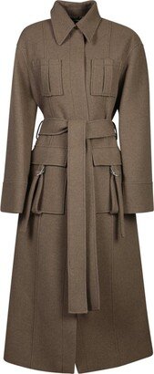 Collared Belted Coat