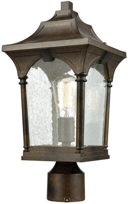 Artistic Home & Lighting Loringdale 1-Light Outdoor Post Mount