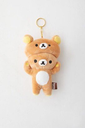 Rilakkuma In Rilakkuma Kigurumi Plushie Keychain