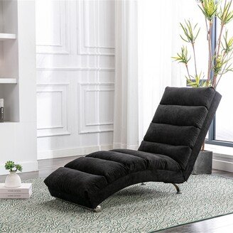 Williamspace Modern Tufted Oversized Chaise Lounge Massage Chair For Living Room, Bedroom