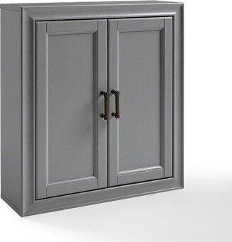 Tara Wall Decorative Wall Cabinet Gray