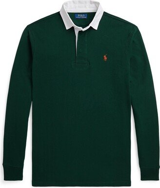 The Iconic Rugby Shirt Polo Shirt Dark Green