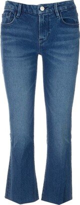 Le Crop Mini Bootcut Jeans-AO