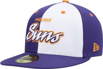 Men's Purple, White Phoenix Suns Griswold 59FIFTY Fitted Hat - Purple, White