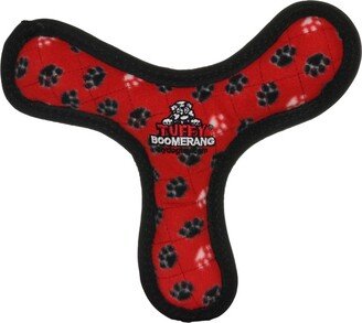 Tuffy Ultimate Boomerang Red Paw, Dog Toy