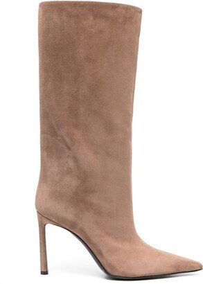 Liya 90mm suede boots