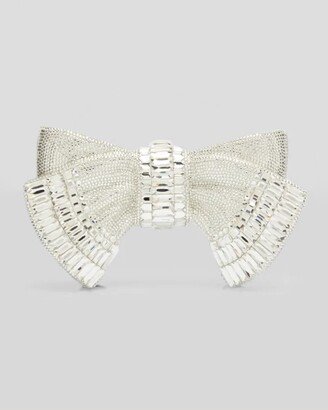 Bow Deco Crystal Minaudiere