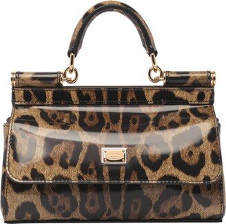 Kim Leopard-Printed Small Sicily Bag