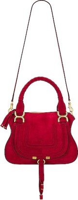 Marcie Small Satchel Bag in Red