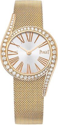 Limelight Gala 18K Rose Gold & Diamond Mesh Bracelet Watch