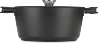 Noir 7-Qt. Cast Aluminum Nonstick Dutch Oven with Glass Lid