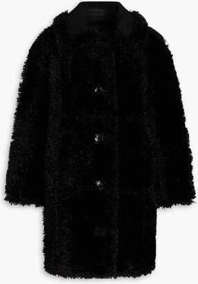 Samira quilted faux shearling coat