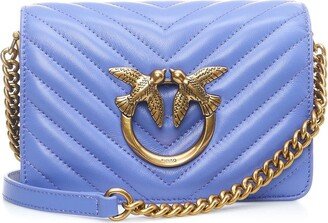 Love-Birds Quilted Chain-Linked Crossbody Bag-AA