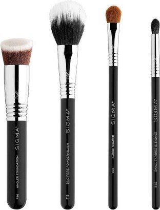 Complete Makeup Brush Set - 4ct