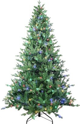 7' Pre-Lit Led Jackson Pine Tree