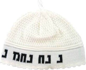 Nua Nachman Kippah White Large