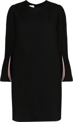 Valentino Garavani Pre-Owned 2010s Flared-Cuff Shift Dress