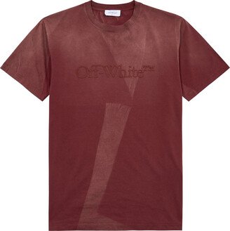 Logo-embossed Cotton T-shirt