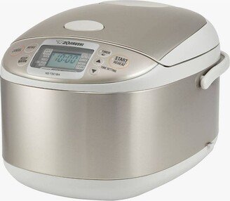 10 Cup Micom Rice Cooker and Warmer - Stainless - NS-TSC18A