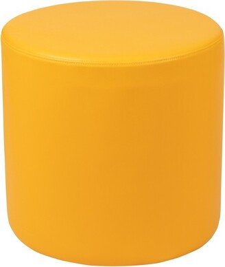 Soft Seating Flexible Circle for Classrooms and Common Spaces - 18 Seat Height (Yellow)