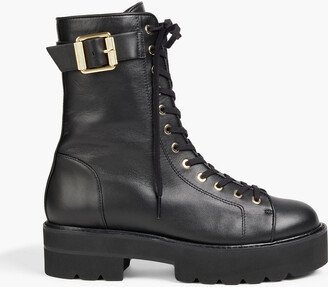 Ryder Ultralift leather platform combat boots