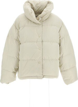 Button-Up Puffer Jackets-AA