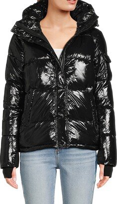 Ella Glossy Puffer Jacket