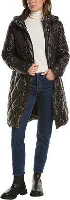 Quilted Puffer Coat-AA