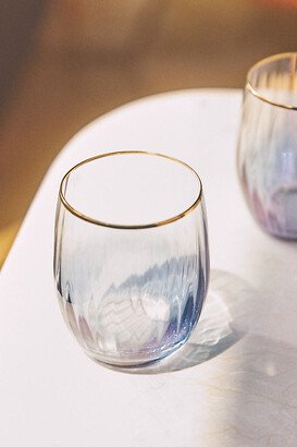 Waterfall Stemless Wine Glasses, Set of 4-AA