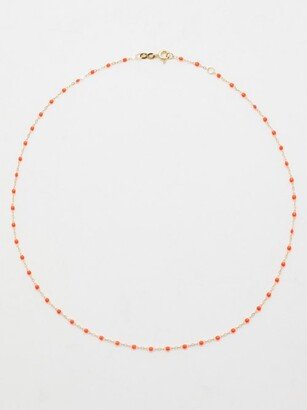 Classic Gigi Resin & 18kt Gold Necklace