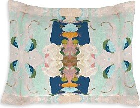 Laura Park Designs Monet's Garden Navy Standard Sham