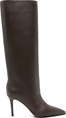 Eva 85mm leather boots