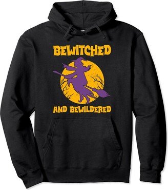 Halloween Designs Unlimited INC Bewitched and Bewildered Witch Pullover Hoodie