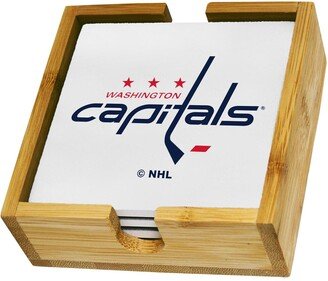 Memory Company Washington Capitals Team Logo Four-Pack Square Coaster Set