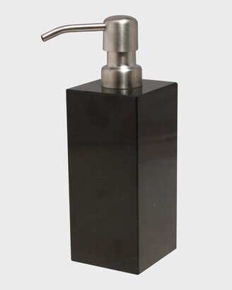 Marble Crafter Myrtus Collection Jet Black Marble Soap Dispenser