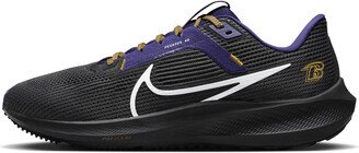 Men's Pegasus 40 (NFL Baltimore Ravens) Road Running Shoes in Grey