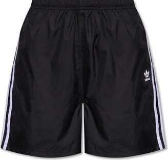 Shorts With Logo - Black