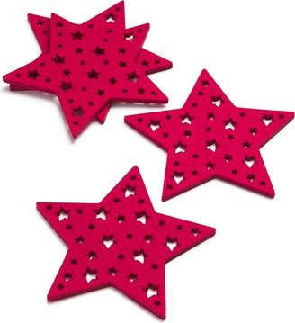 Holiday Star Felt Coasters, Set of 4, Created for Macy's