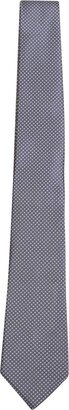 Grey Silk Tie-AA