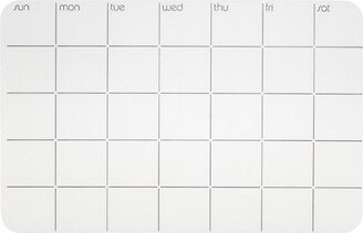 ThreeByThree Seattle Stick-It! Silicone Monthly Dry Erase Planner White