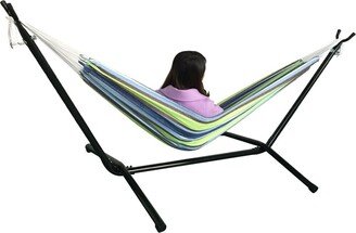 Portable Outdoor Camping Travel Polyester Hammock Set Hanging Chair