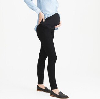 Women's Black Maternity Jean In Signature Stretch-AA