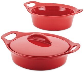 3-Pc. Ceramic Casserole Bakers Set