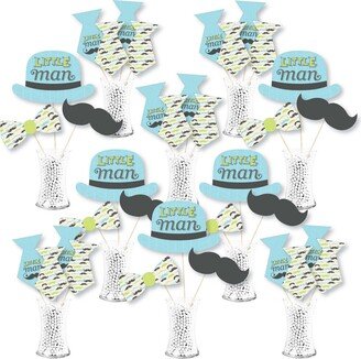 Big Dot Of Happiness Dashing Little Man Mustache - Centerpiece Sticks Showstopper Table Toppers 35 Pc