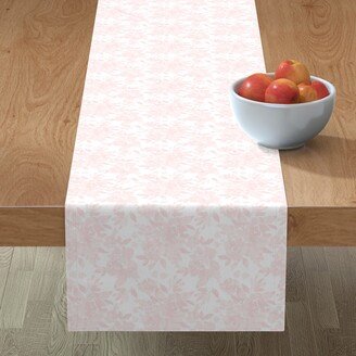 Table Runners: Pretty Peonies Table Runner, 90X16, Pink