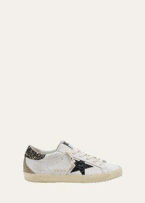 Superstar Mixed Leather Low-Top Sneakers